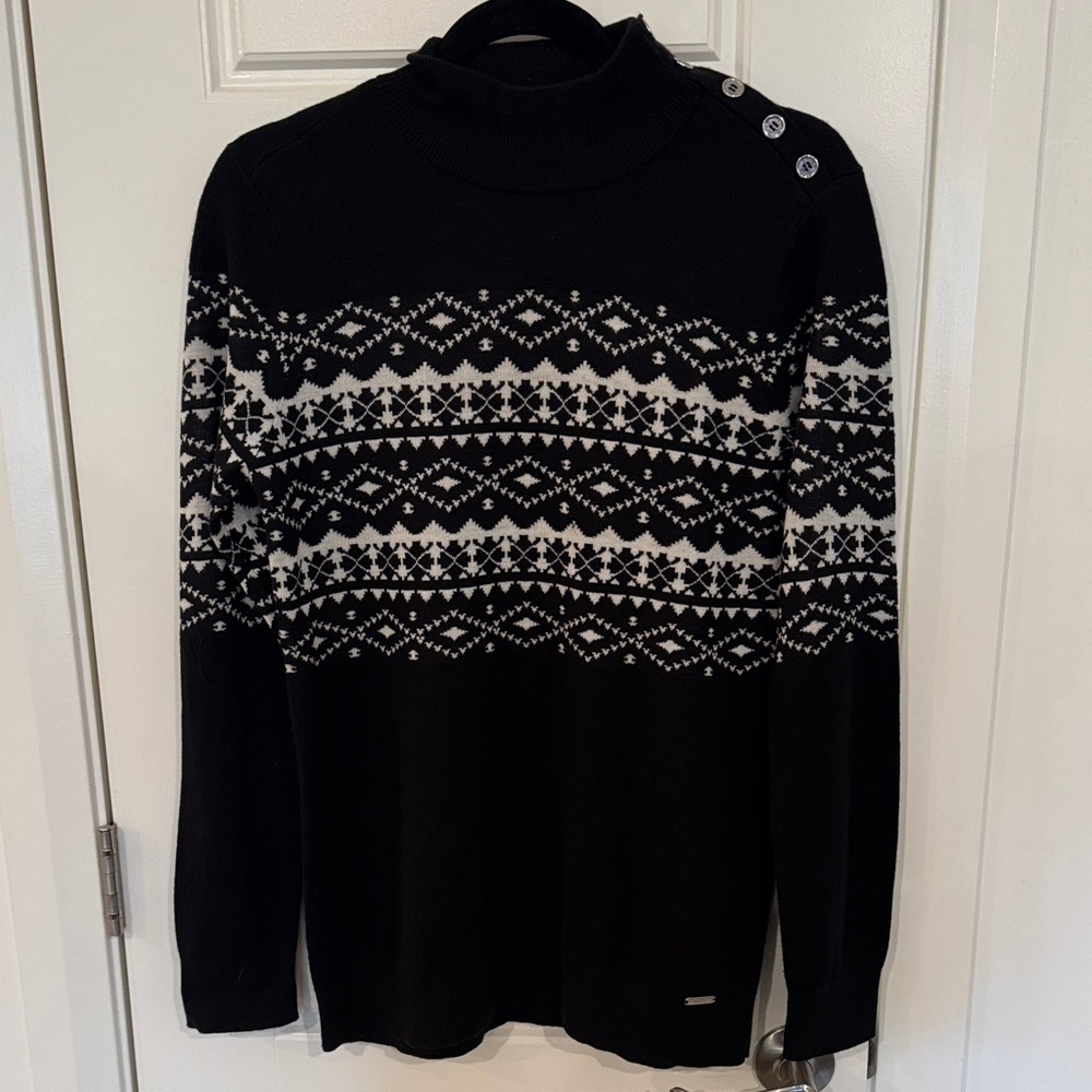 Calvin Klein Black Knit Sweater